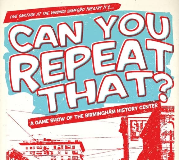 The Can You Repeat That? show poster